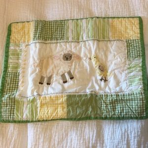 Pottery Barn Kids Cottontail Friends Quilted Sham2